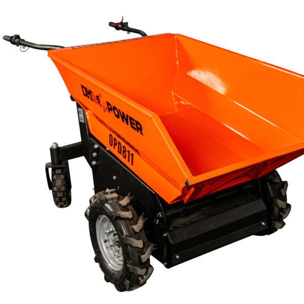 Detail K2 Big Dump Electric Power Dump Cart, 1,100 lb Capacity